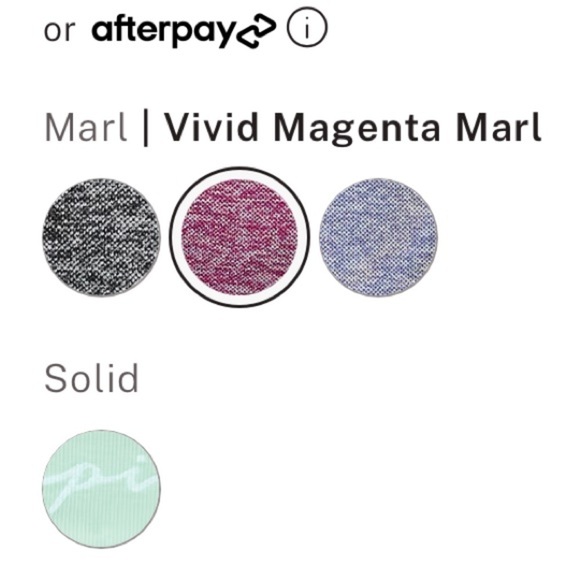 NEW NWT PINK‎ VS Victoria Secret M Medium racerback sports bra magenta purple - Picture 3 of 6